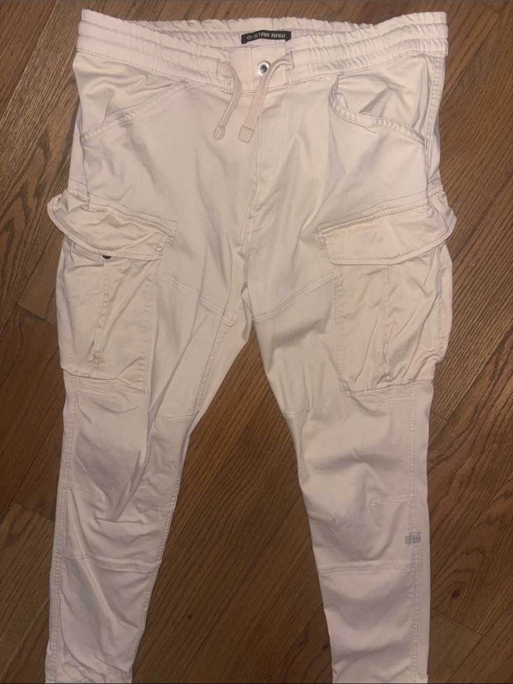 G-Star Raw Men's Cargo Pants in Off-White